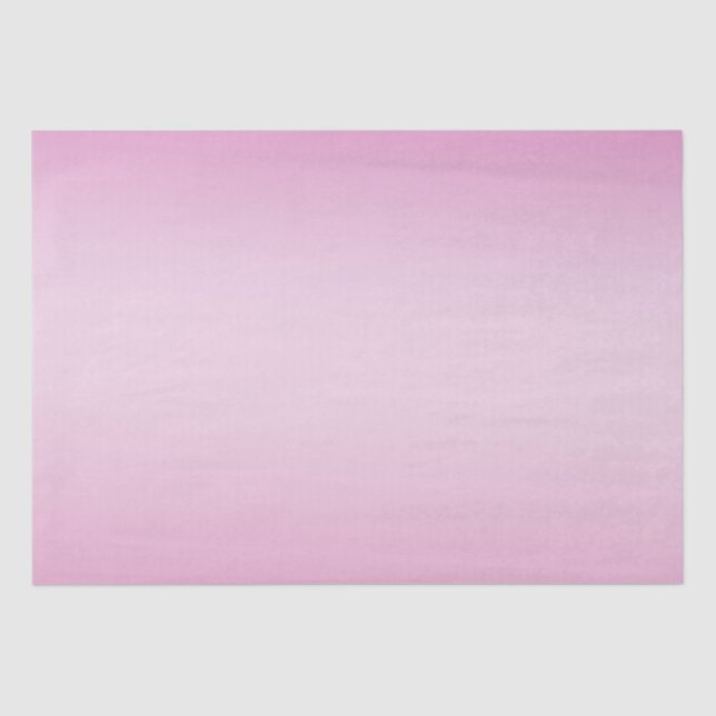 Papel De Seda Girly Pink Ombre (Frente )