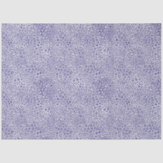 Papel De Seda Girly Purple Glitter Glitz Leopard (Frente )