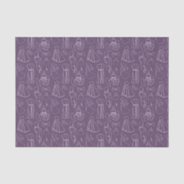 Papel De Seda Girly Things (Design 10 da Série Purple)
