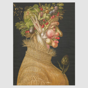 Papel De Seda Giuseppe Arcimboldo - Verão
