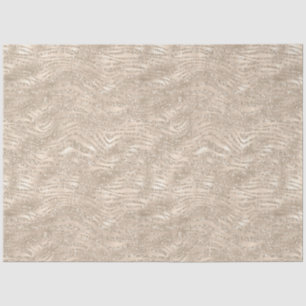 Papel De Seda Glam de Impressão da Flórida de Champanhe Dourada