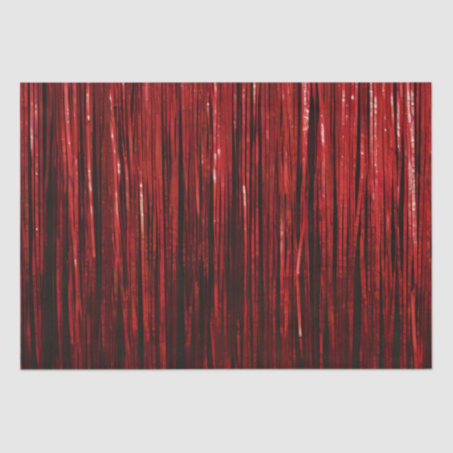 Papel De Seda Glam Red Glitzy Wedding (Frente )