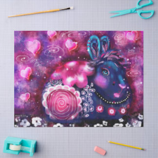 Papel De Seda Glamor Coelho Coelho Whimsical Decoupage