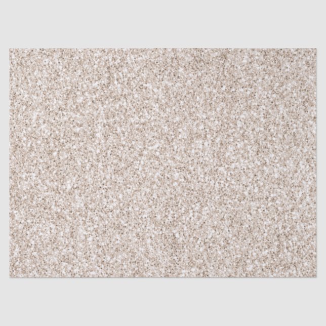 Papel De Seda Glitz de Creme de Esmagamento Sparkle (Frente )