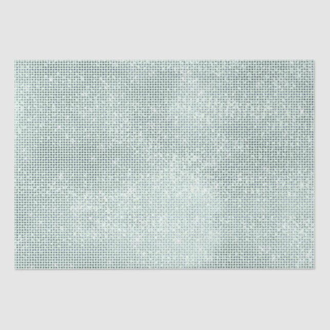 Papel De Seda Glitzy Mint Sparkle (Frente )