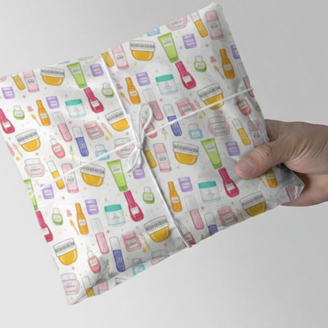 Papel De Seda Glow Up Skincare Tissue Paper (Criador carregado)