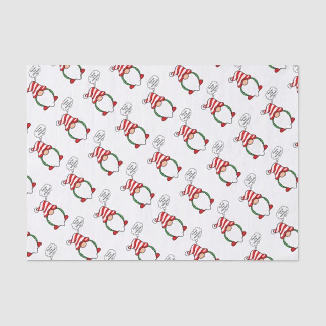 Papel De Seda Gnomo de galinha de búfalo (Frente )