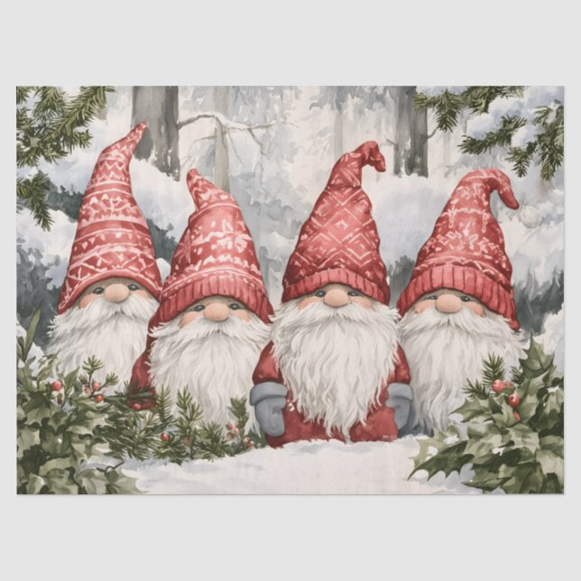Papel De Seda Gnomos (Frente )