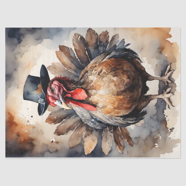 Papel De Seda Gobble Gobble  (Frente )