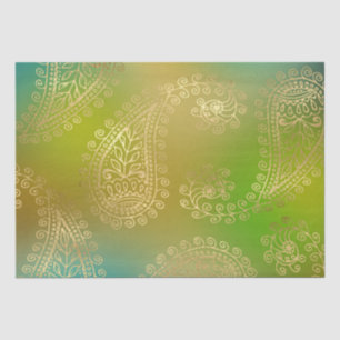 Papel De Seda Gold Foil Arabe