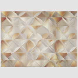 Papel De Seda Golden Facets Tissue Wrapping Paper