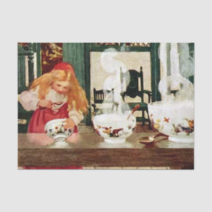 Papel De Seda “Goldilocks e o Mingau” por Jessie W Smith