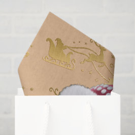Papel De Seda Gorro de Natal fofo