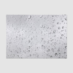 Papel De Seda Gotas de Chuva