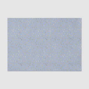 Papel De Seda Gotas Dourados da chuva da água