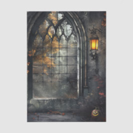 Papel De Seda Gothic Arched Window by lamplight Decoupage