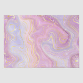 Papel De Seda Gradiente de Arco-Íris Iridescente e Estratos de F