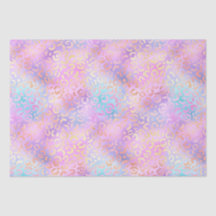 Gradiente Iridescente Arco-Íris e Manchas-Leopardo