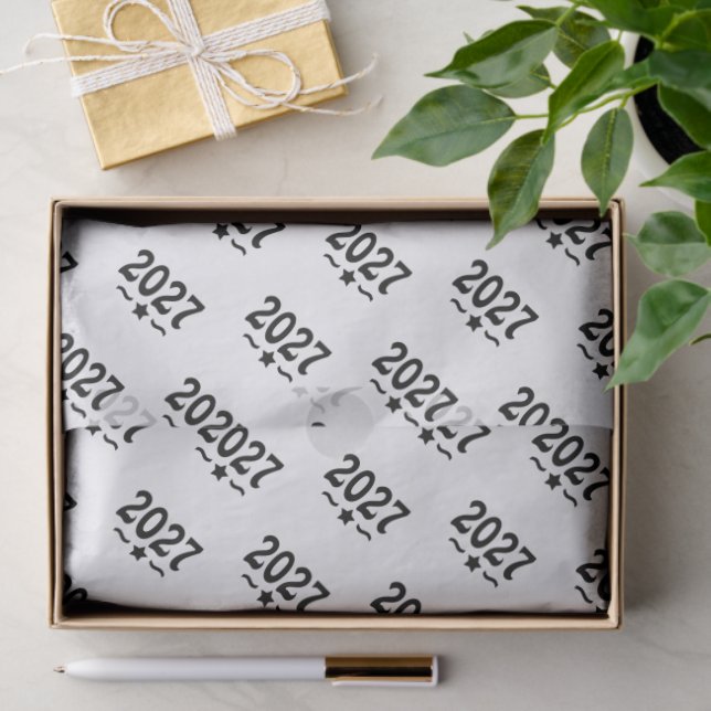Papel De Seda Graduação da Turma de 2027 (Presente)