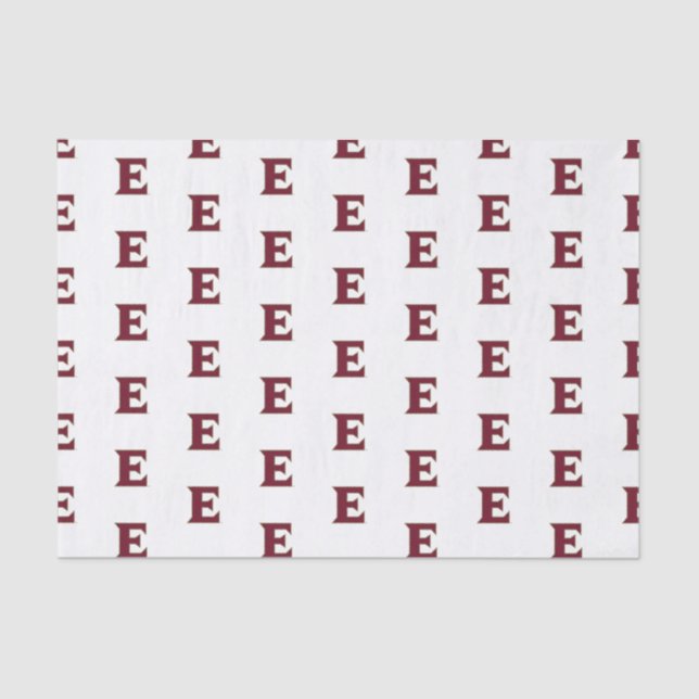 Papel De Seda Graduação na Universidade Elon (Frente )