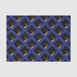 Papel De Seda Graduação Presente Azul