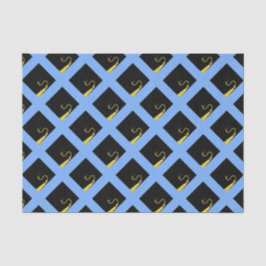 Papel De Seda Graduação Presente Azul Claro