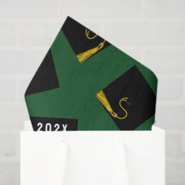 Papel De Seda Graduação Verde 2026