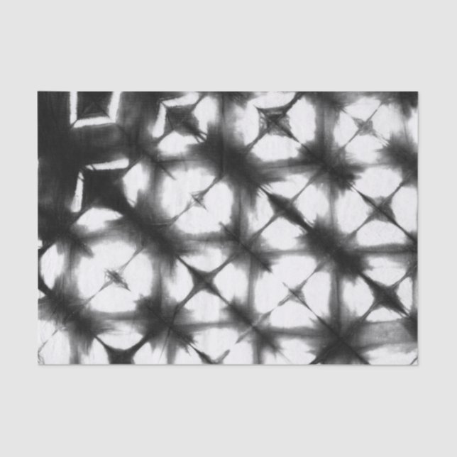 Papel De Seda Gráfico Shibori I (Frente )