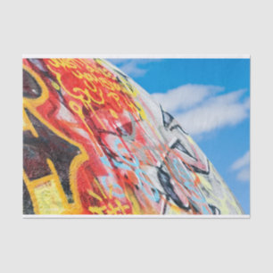 Papel De Seda grafite do planeta