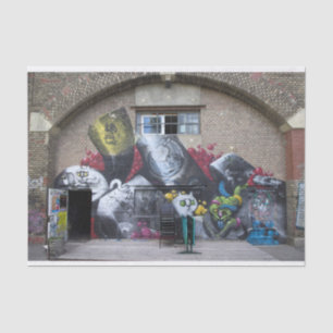 Papel De Seda Grafites em Stadtbahnbogen, Wien Österreich