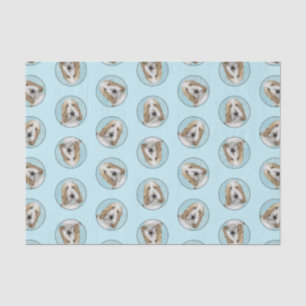 Papel De Seda Grand Basset Griffon Vendeen GBGV Arte Original de