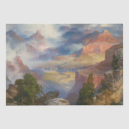 Papel De Seda Grand Canyon in Mist (por Thomas Moran)