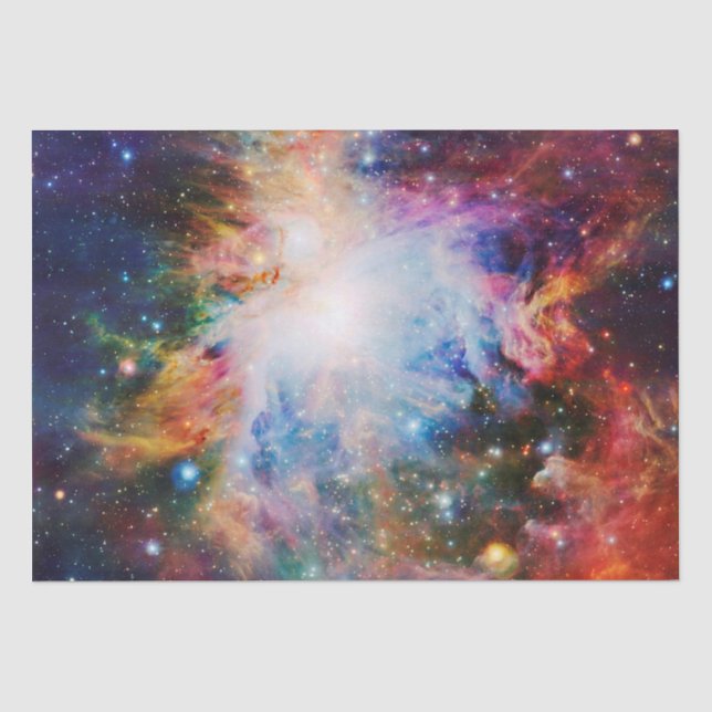 Papel De Seda Grande Arco-Íris da Nebulosa de Órion (Frente )