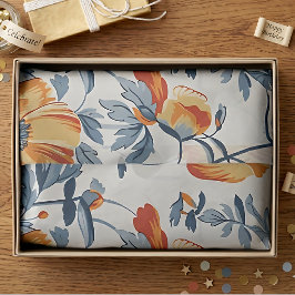 Papel De Seda Grandes Papoulas da Califórnia Art Nouvea – 4,5kg,