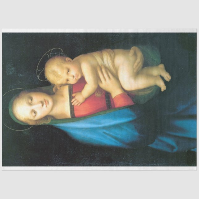 Papel De Seda Granduca Madonna, Raphael, 1504 (Frente )