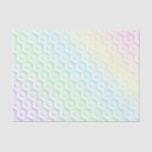 Papel De Seda Granulado do arco-íris cor pastel colorida