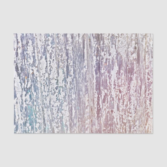 Papel De Seda Grão de Madeira Branco Roxo Rosa Pastel Textura Rú (Frente )