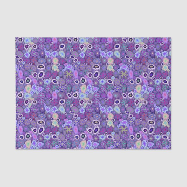 Papel De Seda Grapeness Millefiori (Frente )