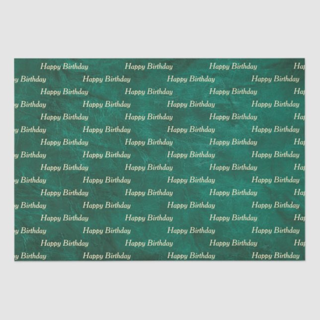 Papel De Seda Green Leather (Frente )