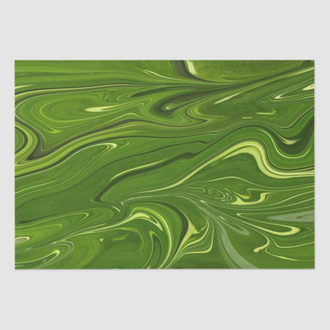 Papel De Seda Greenery Swirls (Frente )