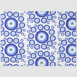 Papel De Seda Grego - Símbolo de Boa Sorte - Padrão