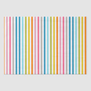 Papel De Seda Greve de Arco-Íris Colorida de Verão