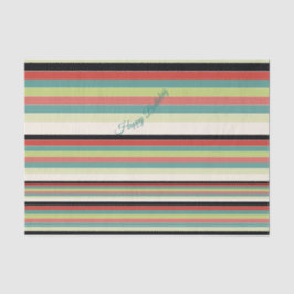 Papel De Seda Greve Moderna de Teal Verde