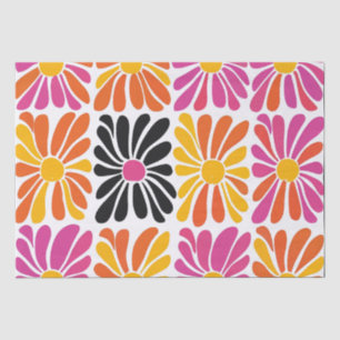 Papel De Seda Groovy Boho Flowers