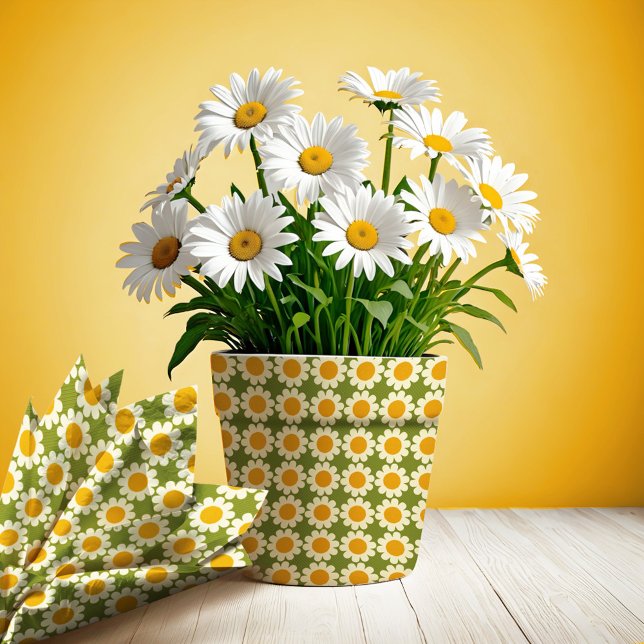Papel De Seda Groovy Daisy Primavera (Criador carregado)