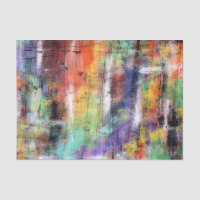 Papel De Seda Grunge artístico (Frente )