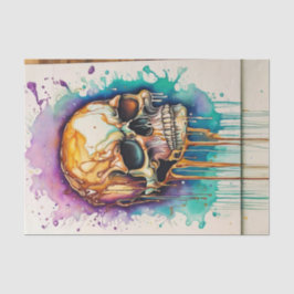 Papel De Seda Grunge Desligamento do Grafite de Aquarela