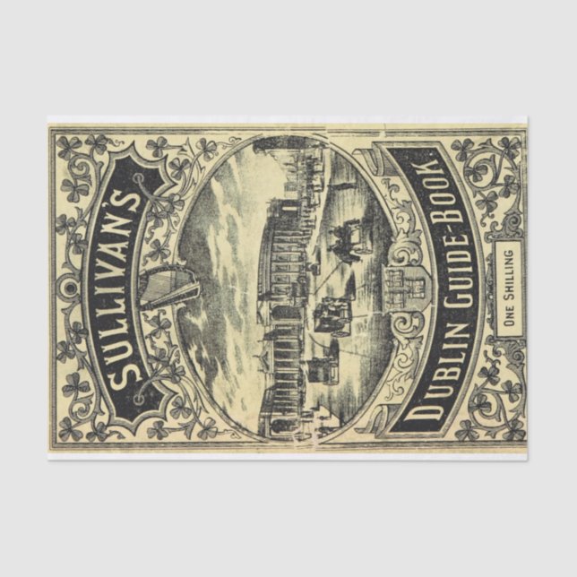 Papel De Seda Guia de Dublin (Frente )