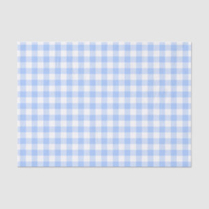 Papel De Seda Guingão azul