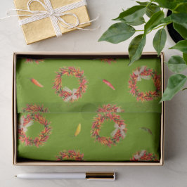 Papel De Seda Guirlandas e Pimentões do Sudoeste do Chile
